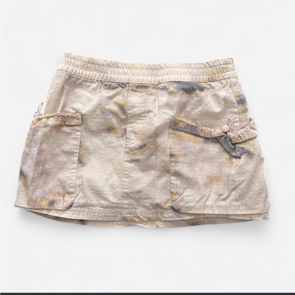 Zara Beige and Gray Skirt